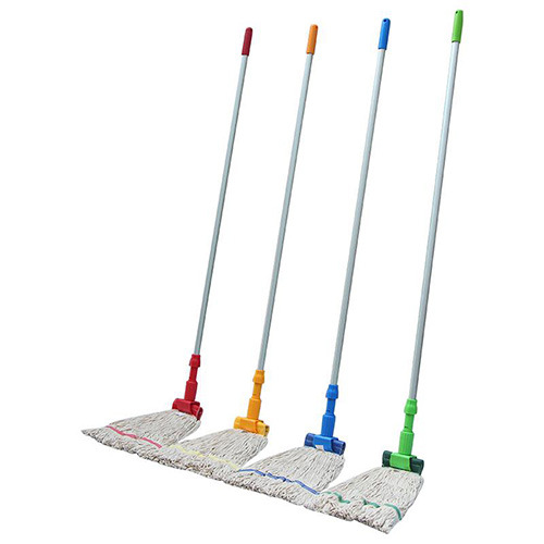 棉排拖套裝 配450g棉拖（tuō）頭（tóu）爪式排拖夾 紅黃藍綠四色可選 KMC 345083