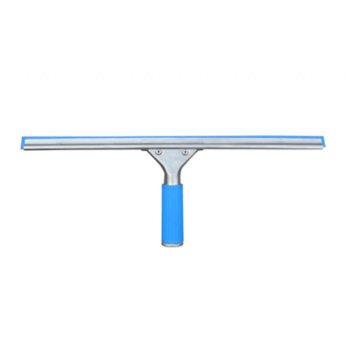 45cm不鏽鋼玻璃刮 配藍色（sè）軟膠條（tiáo）三叉型手柄 TWS 145