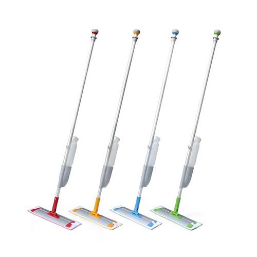 靈動型（xíng）噴水（shuǐ）平拖 配1L可拆卸水箱2條平拖布 紅黃藍綠四色可選 SME SP100GPEA