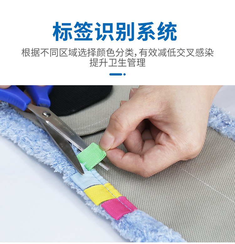 CT17c.嫩草网在线观看免费 幹濕兩用微纖平拖頭 4色尼（ní）龍帶