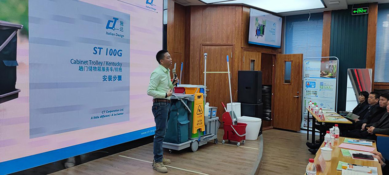 “施（shī）達公司向甘肅省人（rén）民醫院分享醫院保潔標準化的理念及落地案例的實踐經驗（yàn）