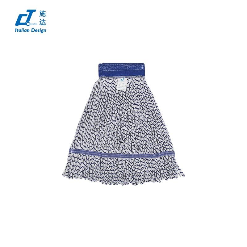 12cm 網布棉質排拖頭 550g 藍白色（sè） KMR C1245BW