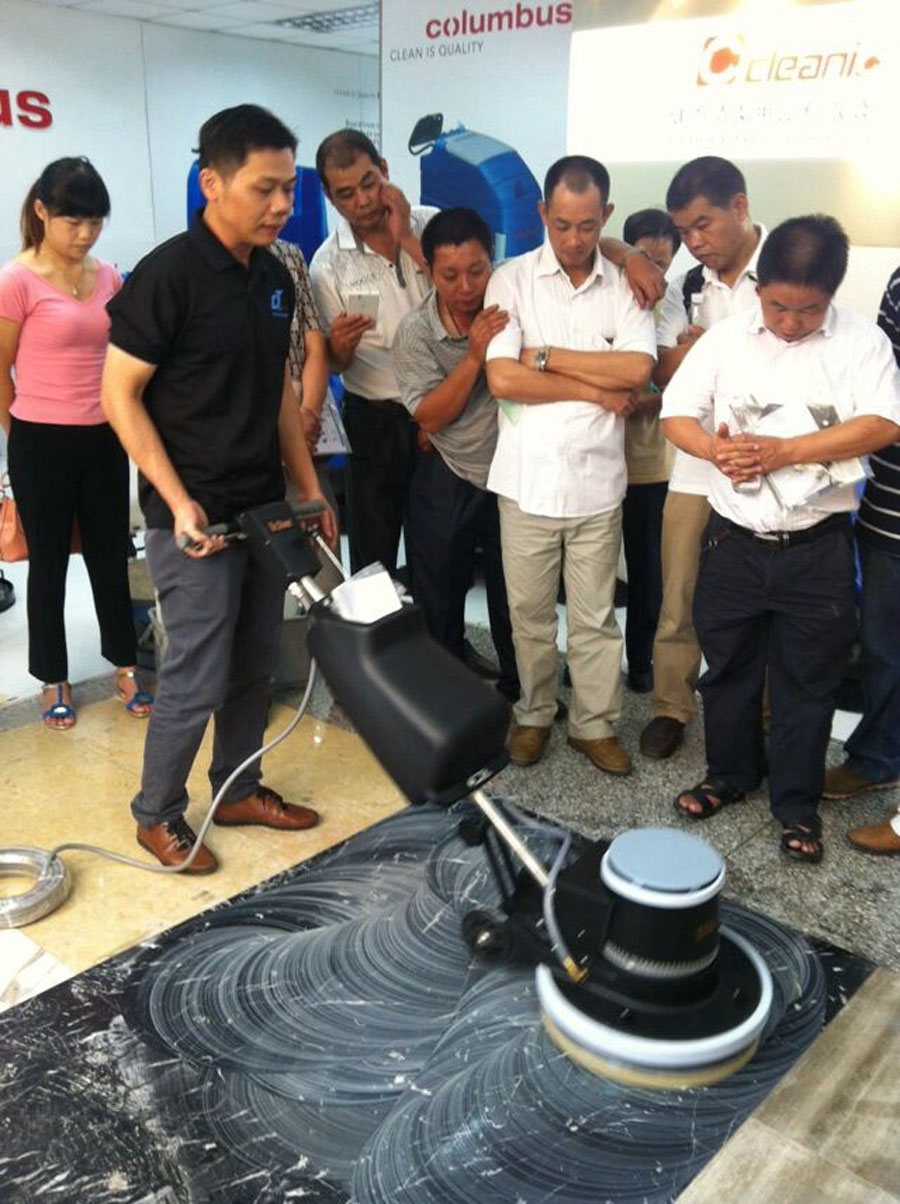 佛山健力與廣州市城市管理舉辦 - 保潔（jié）員 高級 培訓班圓滿結束!