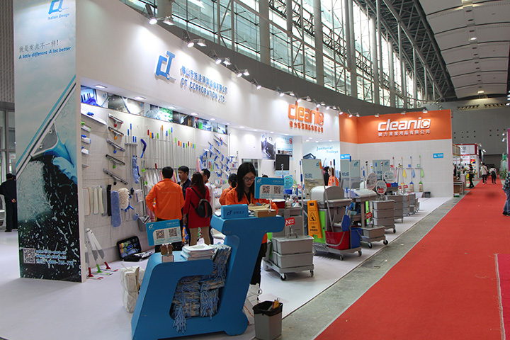 健力最新清潔用品概念與係統 2016廣州酒(jiǔ)店用品展圓滿展現