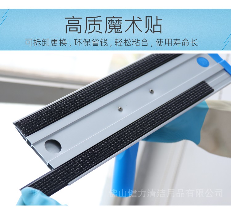 專業型快速鎖平拖 配（pèi）1條平拖布 紅黃藍綠四色可選