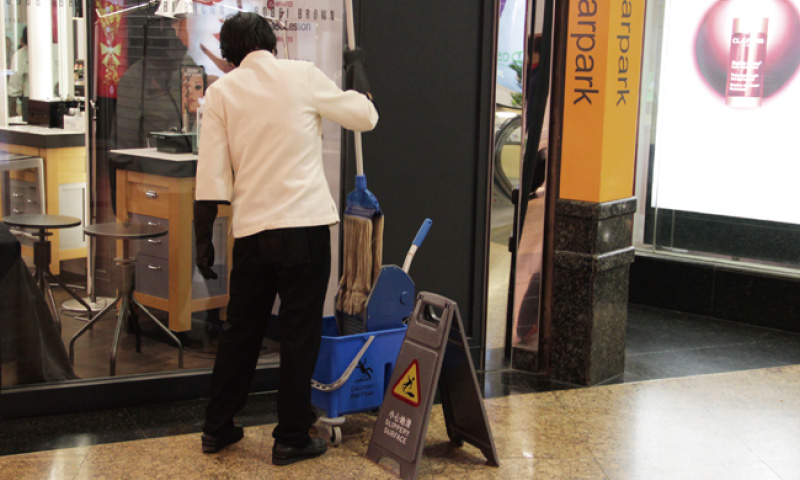 清潔桶在清潔作業時如何使（shǐ）用