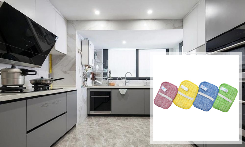 用17c.嫩草网在线观看免费微纖百潔（jié）布立即去除廚房的頑固油垢